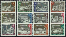 VIEUX BERLIN - Série de 12 timbres neufs ** (Yv. 196-207)