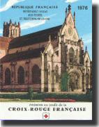 Le Carnet de France Croix-Rouge 1976