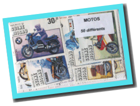 50 timbres différents MOTOS